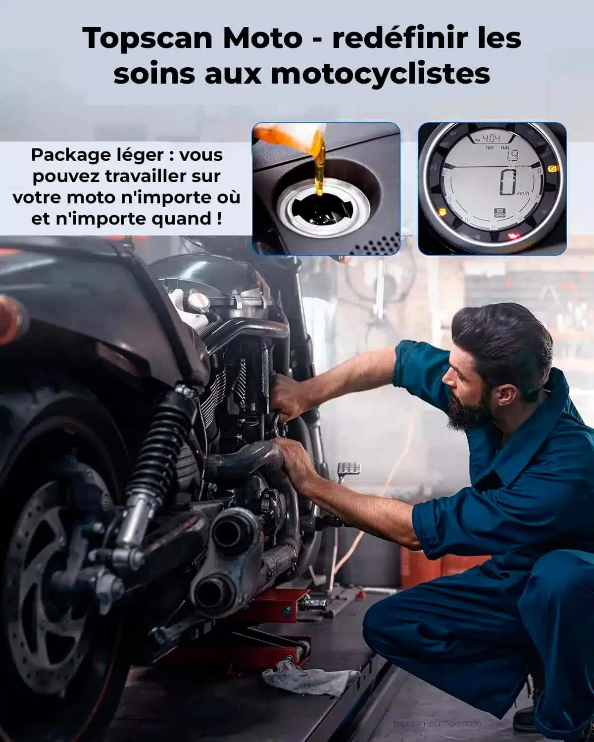 TOPSCAN MOTO outils de diagnostic motos